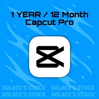 CAPCUT PRO 1 YEAR/12 MONTHS ACCOUNT | PRIVATE