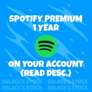 Spotify Premium 1 Year (12 Months)
