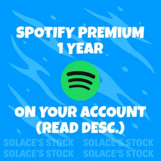 Spotify Premium 1 Year (12 Months)