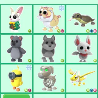 [5% Discounted] Adopt Me Pet Standard Bundle
