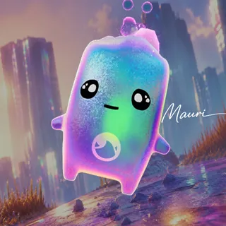 HOLOFOIL WATER SPRITE