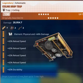 Schematic - Ceiling Drop Trap 4x Reload Speed