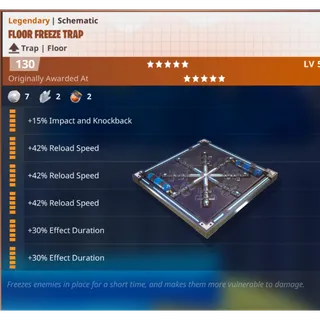 Schematic - Floor Freeze Trap 3x Reload Speed