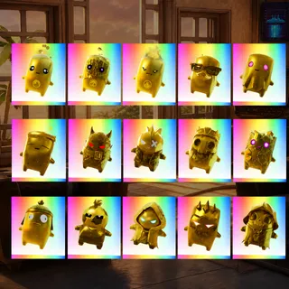 ALL GOLD SPRITES