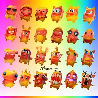 ALL Trick or Treat Sprites