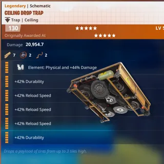 Schematic - Ceiling Drop Trap 3x Reload Speed