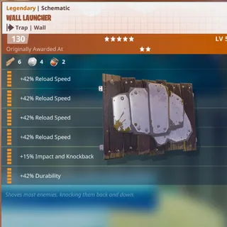 Schematic - Wall Launcher 4x Reload Speed