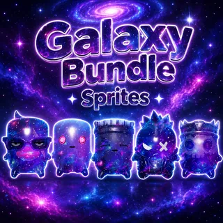 GALAXY SPRITE BUNDLE X5