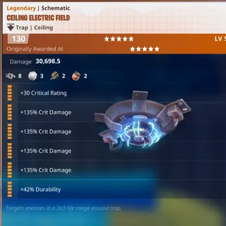Schematic - Ceiling Electric Field 4x Crit