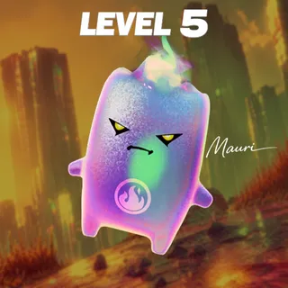 HOLOFOIL FIRE SPRITE LEVEL 5