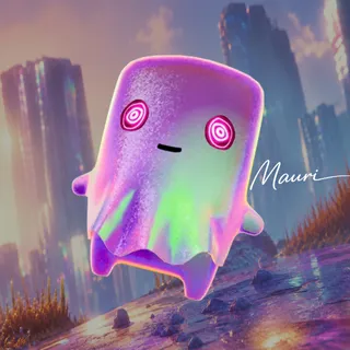 HOLOFOIL GHOST SPRITE