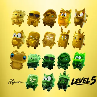 ALL LVL 5 MASTERED CHEAT AND GOLD SPRITES