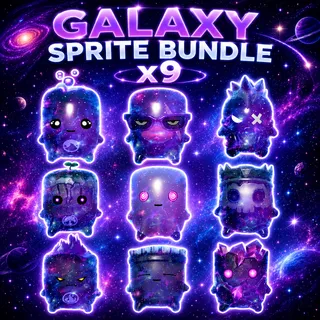 ALL GALAXY SPRITES BUNDLE X9 - WITH ZERO POINT - [no demon]