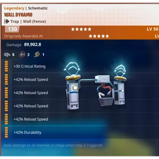 Schematic - Wall Dynamo 4x Reload Speed