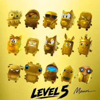 ALL GOLD SPRITES - MASTERED