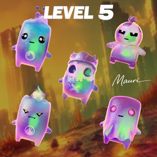 ALL NEW HOLOFOIL SPRITES LEVEL 5 