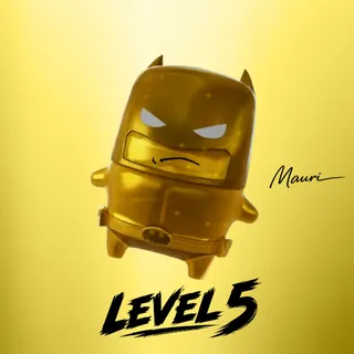 Lvl 5 GOLD BATMAN SPRITE