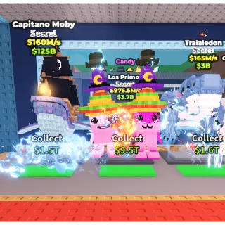 BUNDLE Capitano Moby, Los Primos Candy and Tralaledon