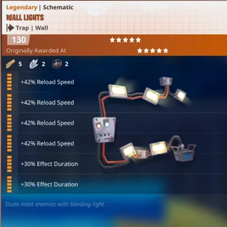 Schematic - Wall Lights 4x Reload Speed