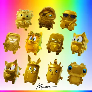 ALL NEW GOLD SPRITES