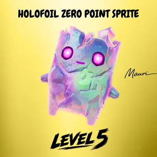 MASTERED HOLOFOIL ZERO POINT SPRITE