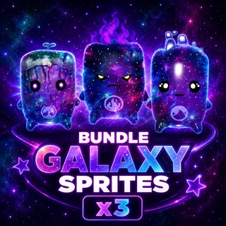 BUNDLE GALAXY SPRITES x3