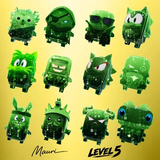 ALL LVL 5 MASTERED CHEAT SPRITES