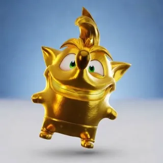 Crash bandicoot gold