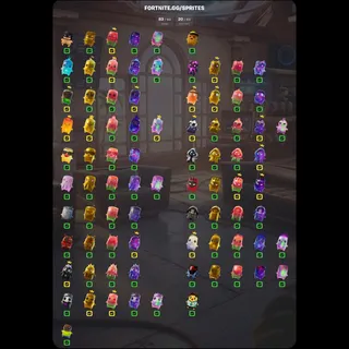 All  sprite Fortnite