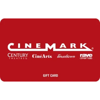 $53.39 Cinemark E Gift Card 