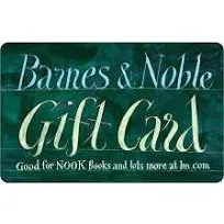 $15.00 Barnes & Noble E Gift Card 