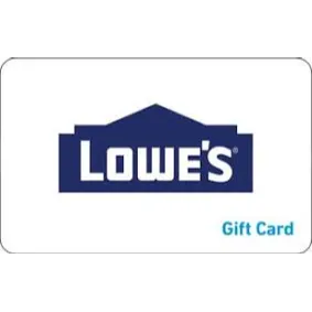 $5.48 Lowe's E Gift Card 