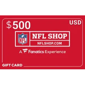 $500.00 NHL Shop E Gift Card