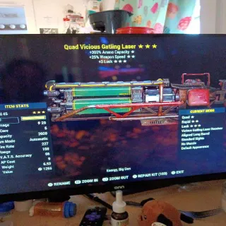 Quad Gatling Laser 🌟🌟🌟