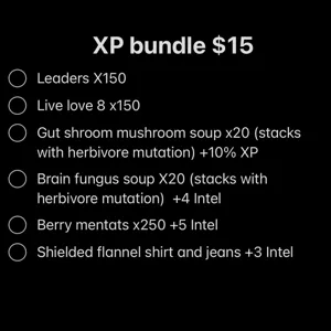 XP buff bundle