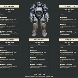 Cham AP Cav T45 set