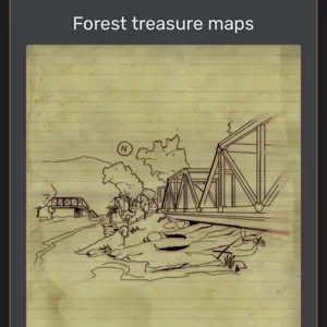 forest #6 treasure maps