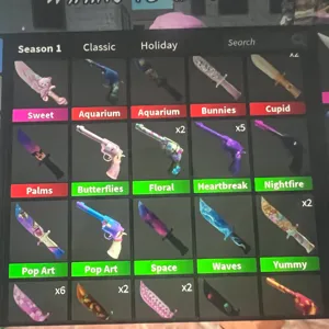 10 RANDOM MM2 WEAPONS