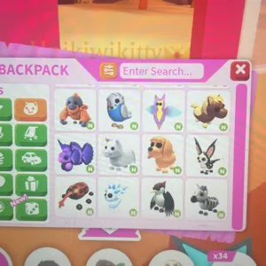 Adopt me Neon pets ver3