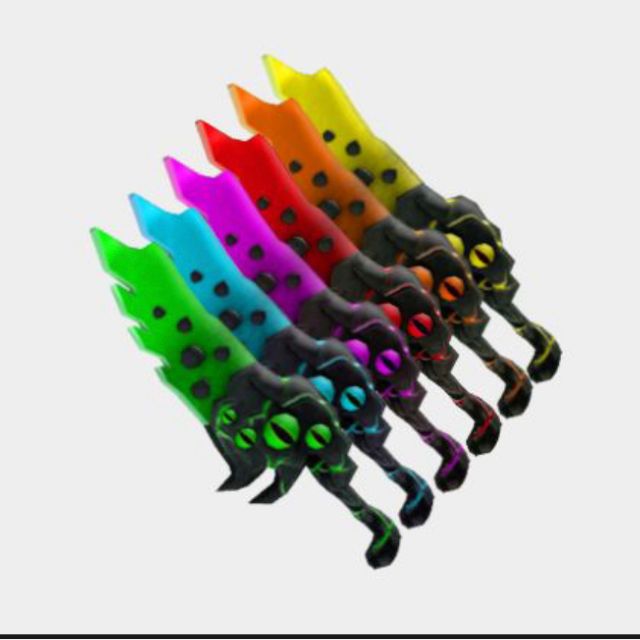 50x Coloured Seer Set MM2 Game Items Gameflip