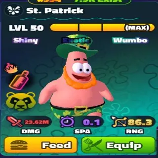 Spongebob Tower Defense - St. Patrick