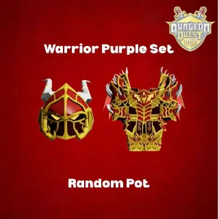 Purple Gildenscale Warrior Set | Dungeon Quest Reborn
