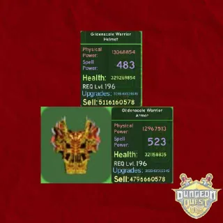 Gildenscale Warrior Set | Dungeon Quest Reborn