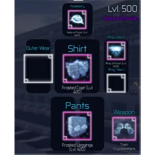 Jujutsu Infinite - Frost Set with twin Cryoblasters