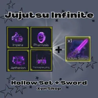 Jujutsu Infinite | Hollow Set With Sword