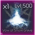 Vow Of Snow Grave - Jujutsu Infinite