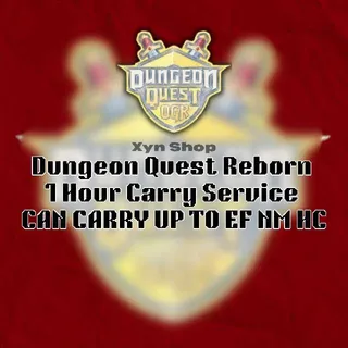 Dungeon Quest Reborn | 1 Hour Carry Service