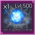 Vow of Spatial Pulverize - Jujutsu infinite
