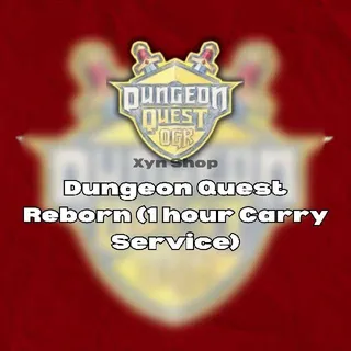 Dungeon Quest Reborn | 1 Hour Carry Service