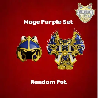 Purple Gildenscale Mage Set | Dungeon Quest Reborn